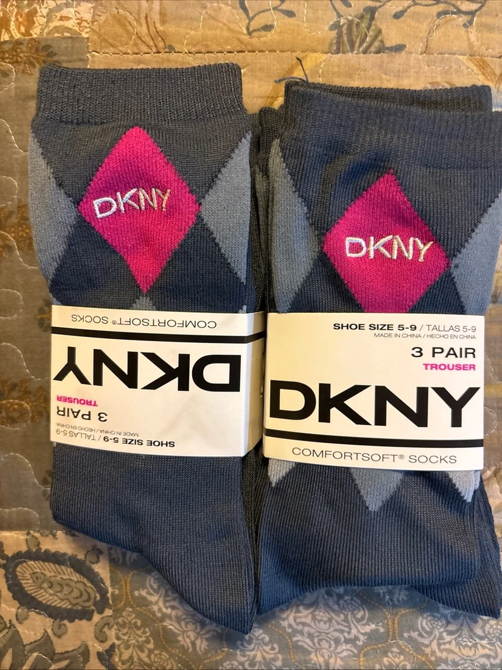 Dkny classic argyle